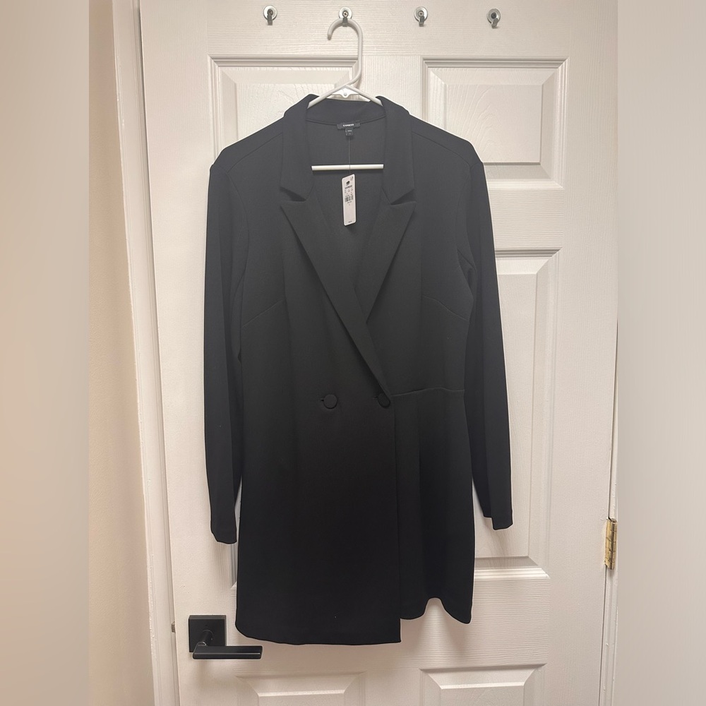 Express blazer shorts dress, L